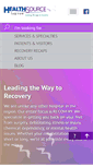 Mobile Screenshot of healthsourcesaginaw.org